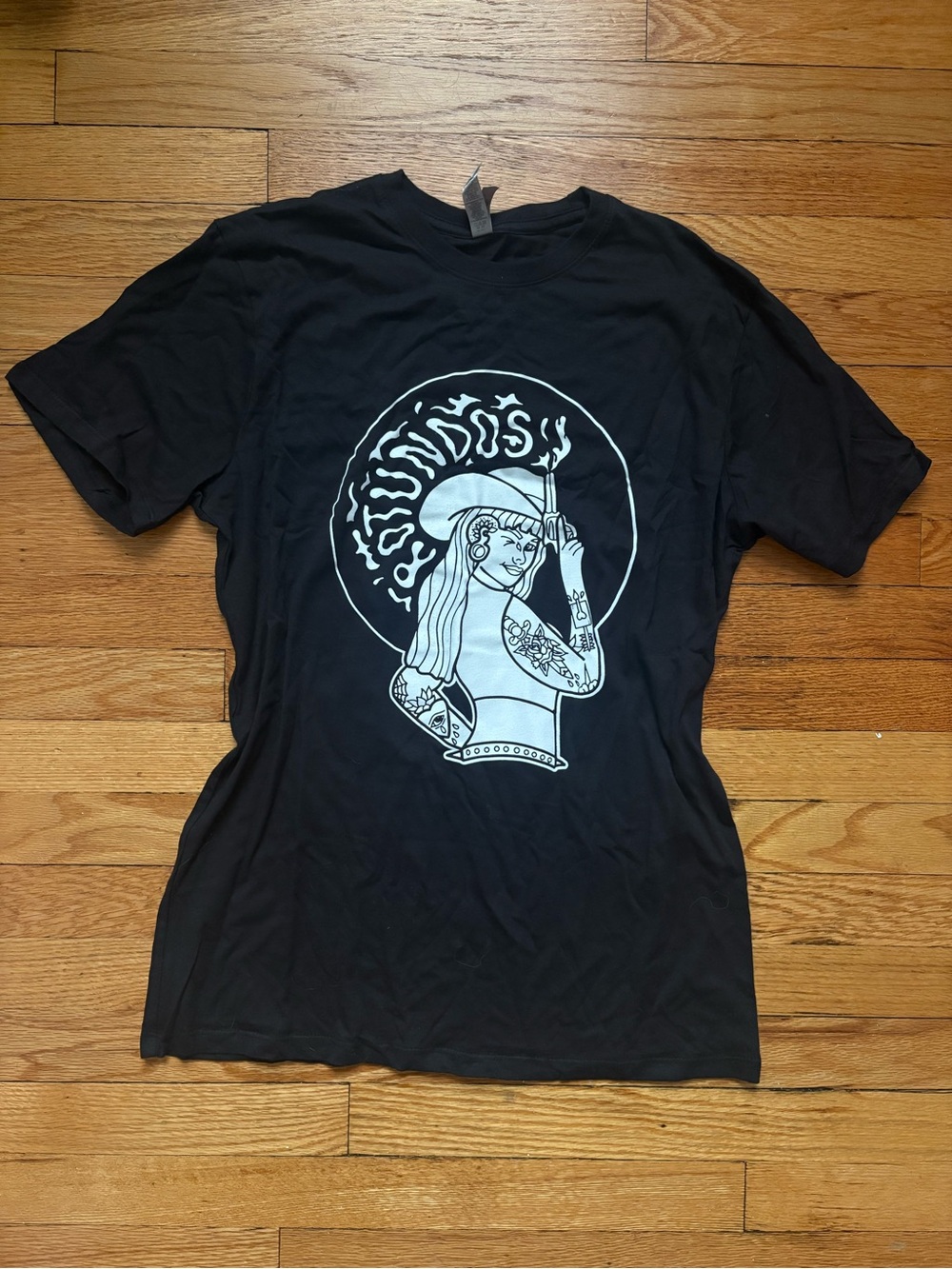 Random Band Tee Shirt for the Rotundos Unisex M